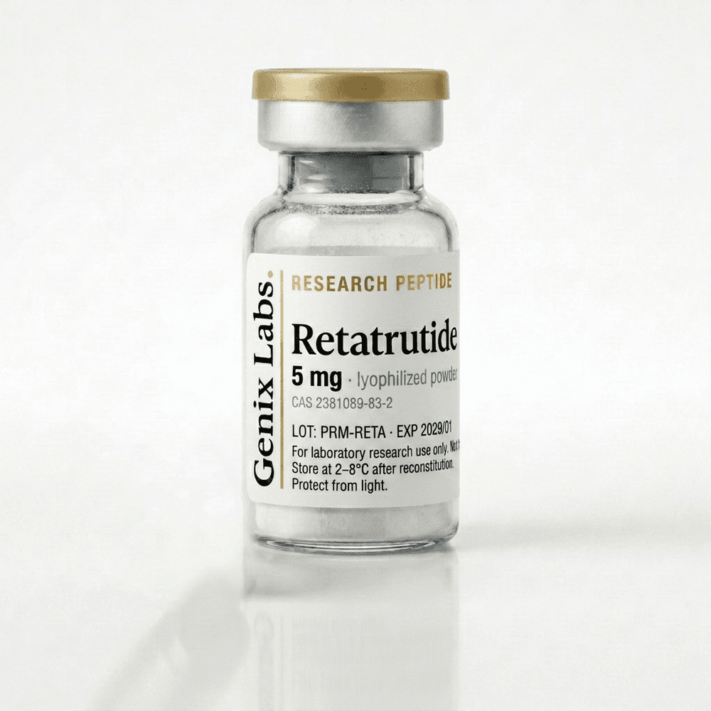 High-purity Genix peptide vial, lyophilized powder