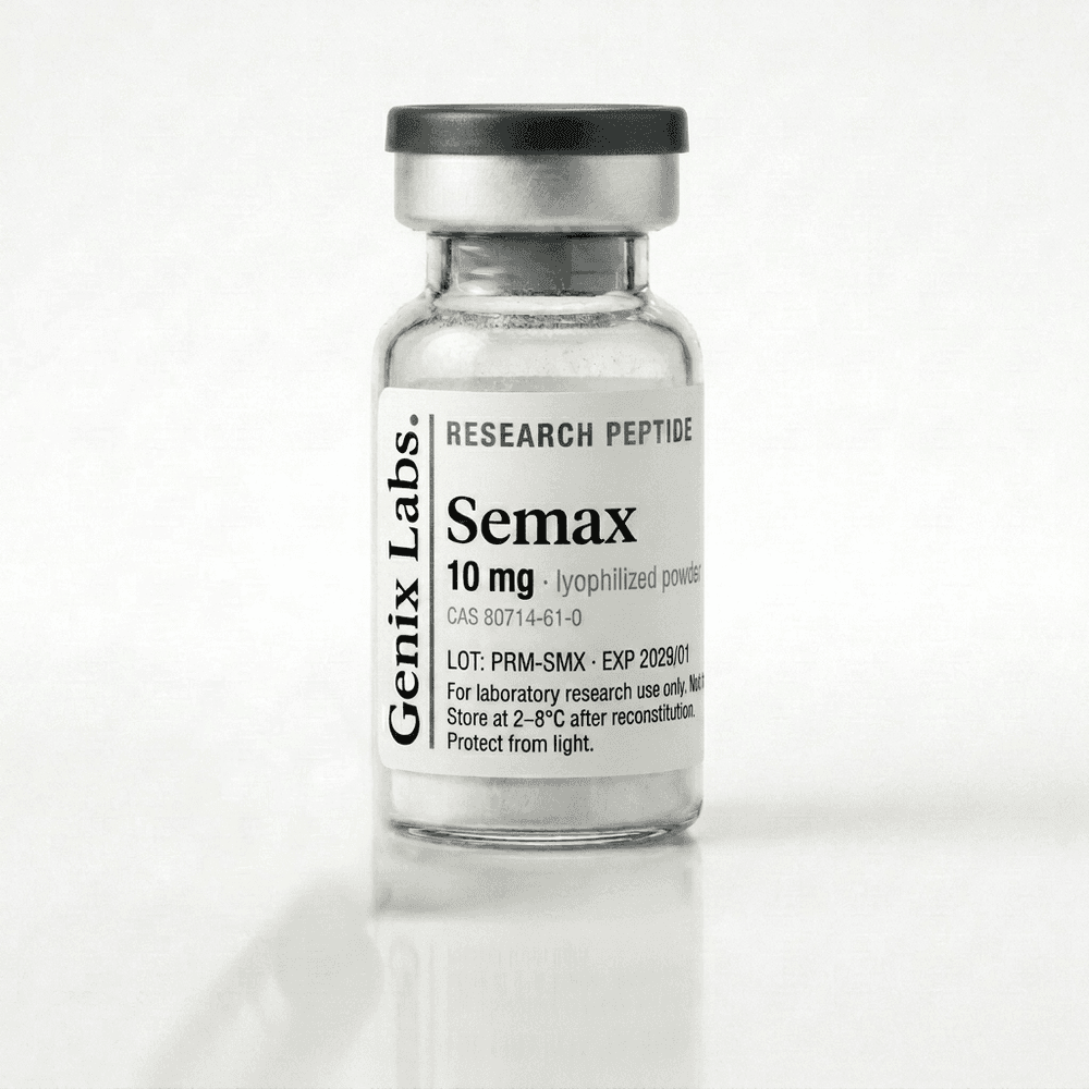 Semax: Genix peptide vial, lyophilized powder