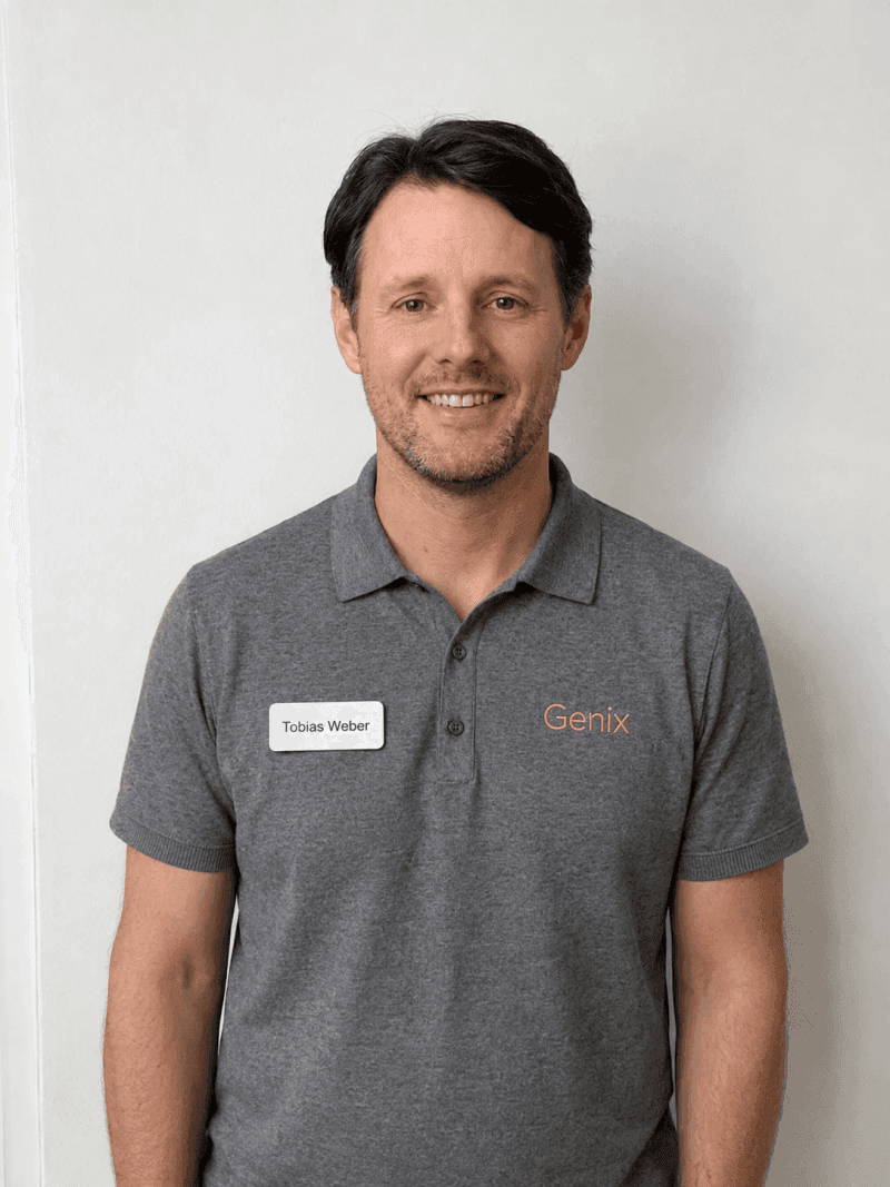 Tobias Weber, founder of Genix