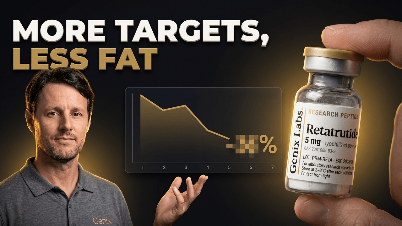 Peptides for weight loss lab-tested research peptide vial on a bone surface