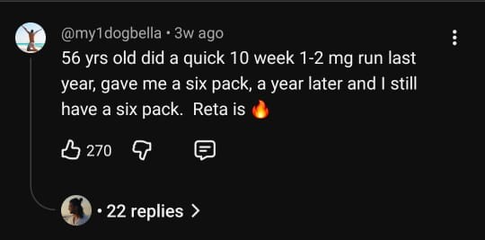 What a Reta user posted online
