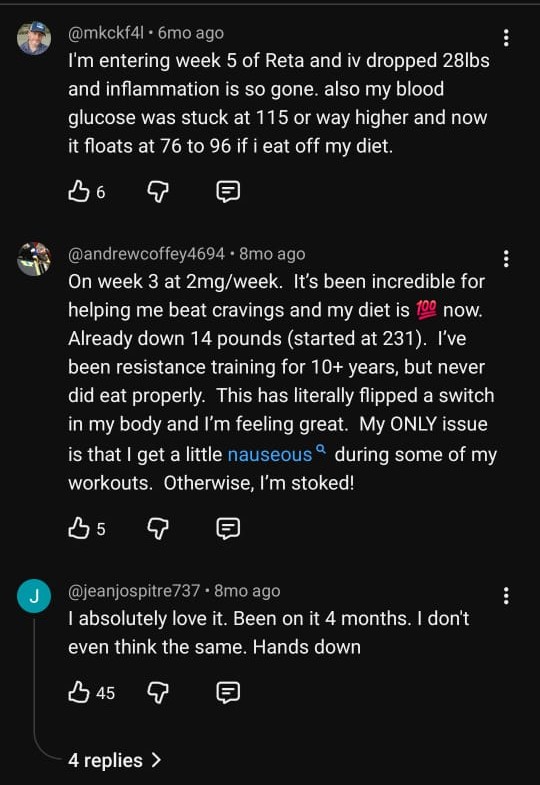 What a Reta user posted online