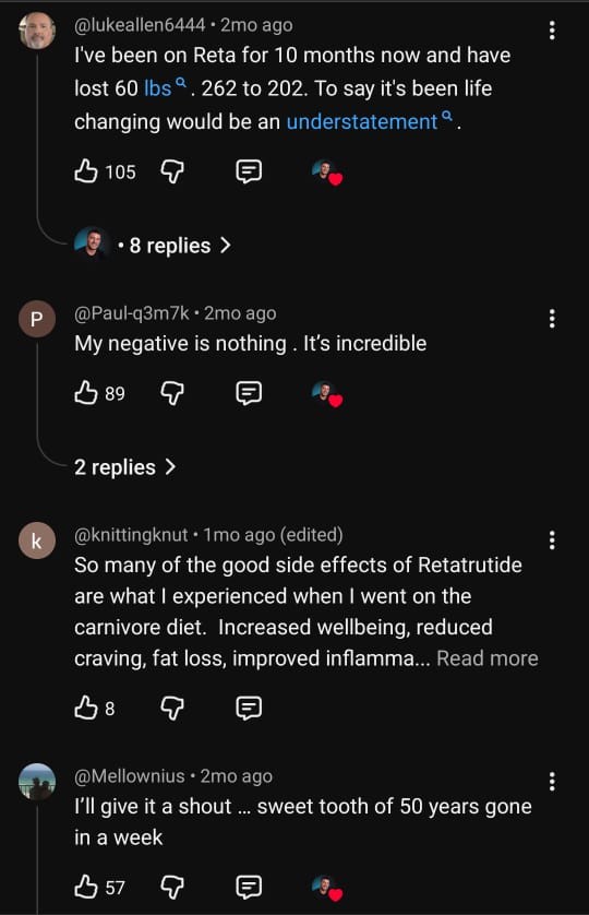What a Reta user posted online