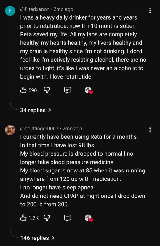 What a Reta user posted online