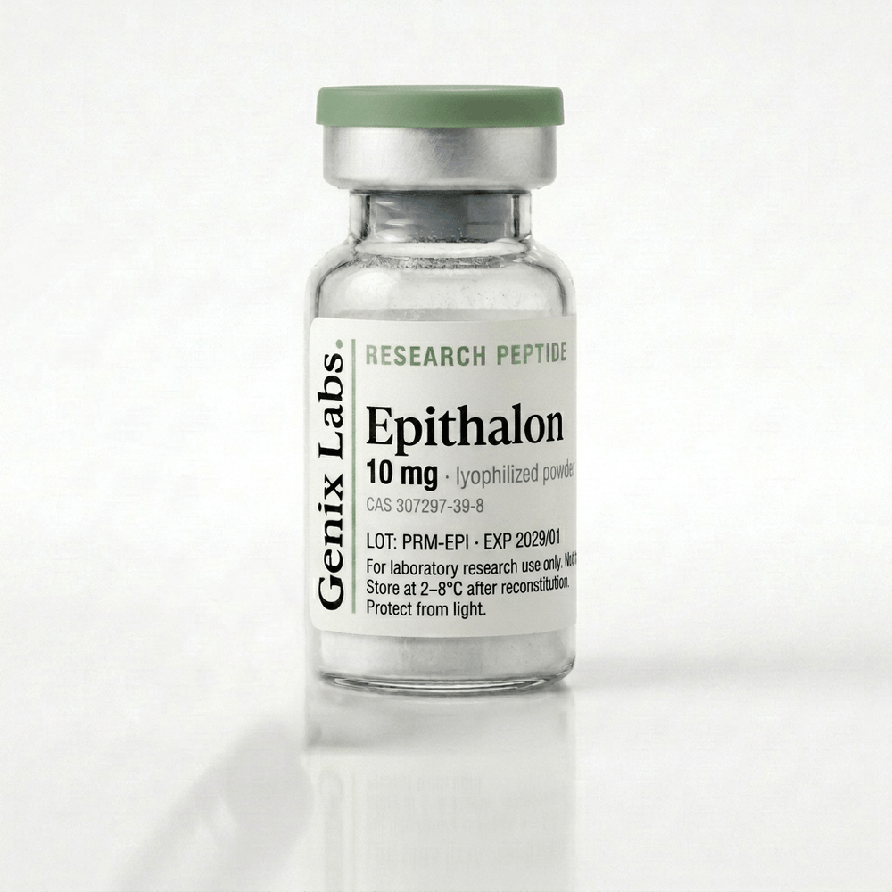 Epithalon research peptide vial